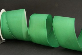 Uniband grün mit Draht 70 mm 25 m