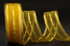 Rügen gelb transparent 40 mm 20 m