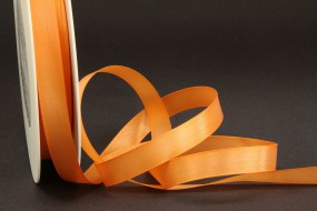 Uniband orange mit Webkante 15 mm 50 m