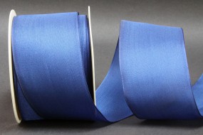 Uniband dunkelblau mit Daht 70 mm 25 m