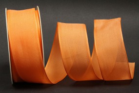 Uniband orange mit Draht 40 mm 25 m