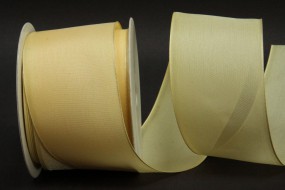 Uniband gelb mit Draht 70 mm 25 m