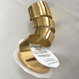 Kräuselband Mexiko goldmetallic 15 mm 25 m