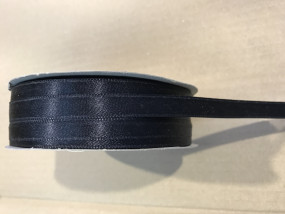 Satinband schwarz 6 mm 25 m