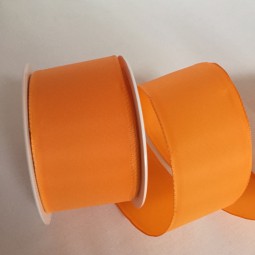 Uniband Lua orange mit Drahtkante 60 mm 25 m