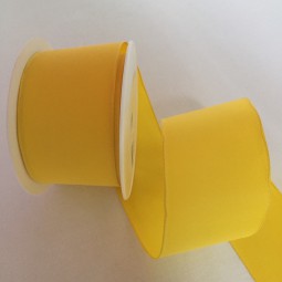 Uniband Lua gelb mit Drahtkante 60 mm 25 m