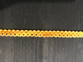Pure Häkelband gelb 10 mm 20 m