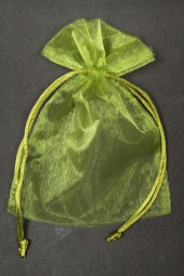 Organza-Säckchen hellgrün 12 x 17 cm