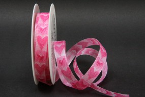 Pink Heart pink 15 mm 20 m