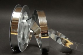 Metallicband silber 15 mm 25 m