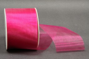 Organza geschnitten pink 69 mm