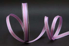 Woven Stripes flieder pink 10 mm 25m