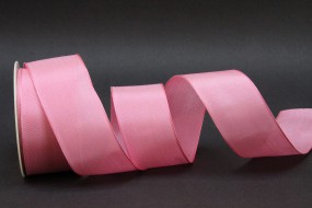 Uniband pink mit Draht 40 mm 15 m