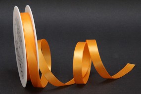 Satinband orange 10 mm 25 m