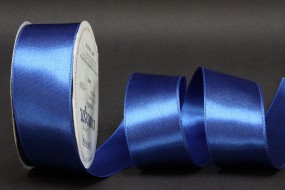 Satinband blau 40 mm 25 m