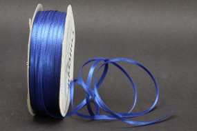 Satinband blau 3 mm 50 m