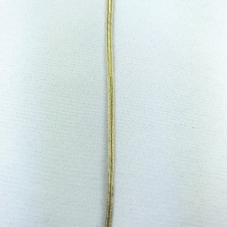 Elastische Litze flach silber 4 mm 200 m